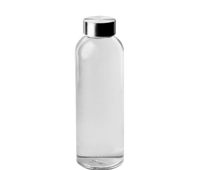 Botella de Vidrio 500 ml con Tapón Metálico