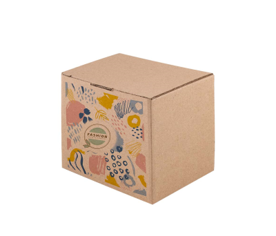 Caja de Cartón Automontable para Tazas 12x9x10,6 cm
