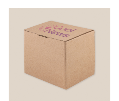 Caja de Cartón Automontable para Tazas 12x9x10,6 cm