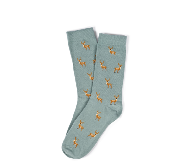 Calcetines Jacquard de Algodón con Diseño a Medida
