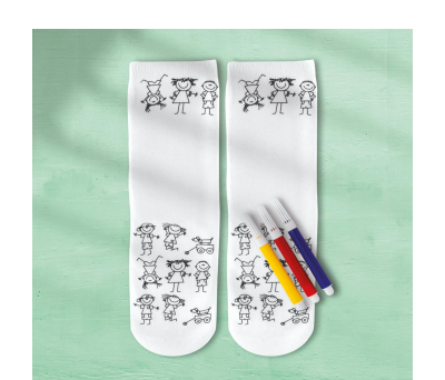 CALCETINES PARA NIÑOS FASTAIN BLANCO - AGY50678BL