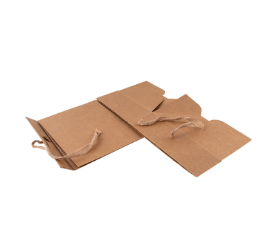 Caja de Cartón Plegable con Cierre Decorativo