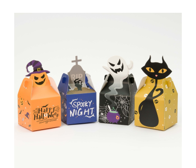 Cajita 8x19x8cm. halloween 4 modelos stdo., min.12 - AHE3