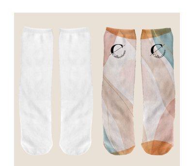 Calcetines de Poliéster para Sublimación Personalizable Talla Única - AGY50629