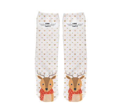 Calcetines de Poliéster para Sublimación Personalizable Talla Única