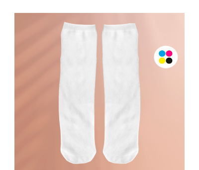 Calcetines de Poliéster para Sublimación Personalizable Talla Única