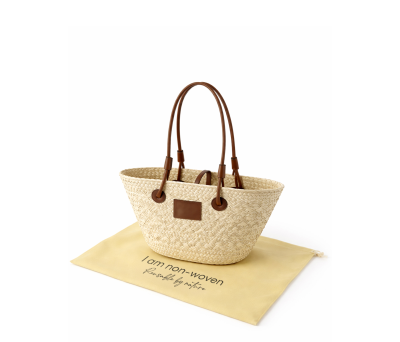 Capazo Grande de Papel con Asas Largas para Regalo