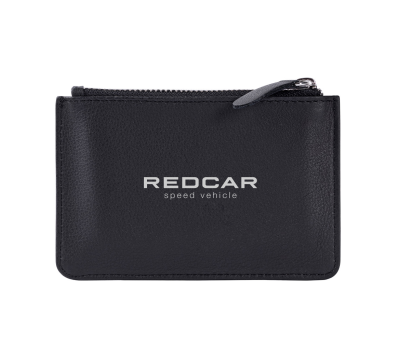 Cartera Tarjetero Piel Genuina Cremallera Compacta Regalo