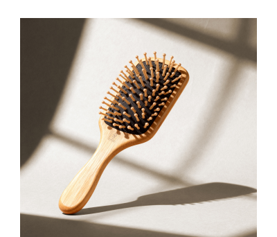 Cepillo de Bambú Ecológico para Cuidado Capilar y Regalo Original - AGY52505