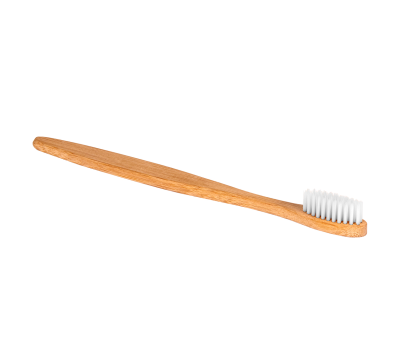 Cepillo de Dientes de Bambú Natural con Caja Kraft