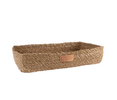 Cesta Bandeja de Algas Naturales con Etiqueta para Marcar