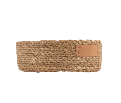 Cesta Redonda de Algas Naturales con Etiqueta