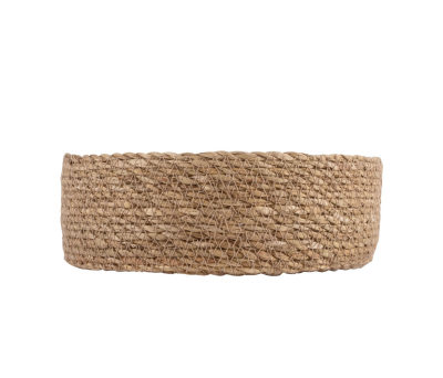 Cesta Redonda de Algas Naturales con Etiqueta