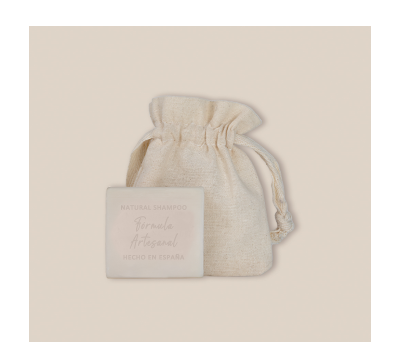 Champú Sólido Vegetal de Jacinto con Bolsa de Algodón - AGY53043K