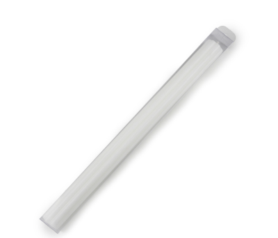 Cirio acanalado Mi Bautismo blanco en caja pvc 40x3.2cm. - AH480.01