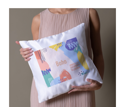 Cojín de Satén para Sublimación con Relleno Incluido 40x40cm - AGY55050K