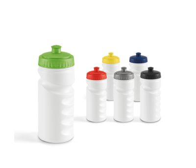Botella Deportiva HDPE con Boquilla Push-Pull 530 mL