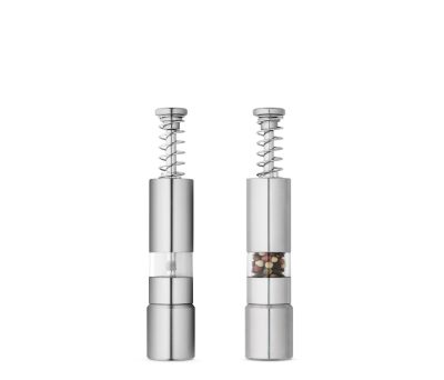 Molinillo de Especias de Acero Inoxidable con Recipiente