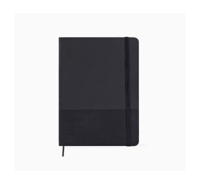 Cuaderno A5 Tapa Dura PU y RPET con Hojas Rayadas
