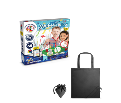 DIY Pen Factory Kit II. Kit educativo suministrado con una bolsa de regalo plegable de 190T - st-35809-103