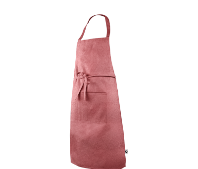Delantal de Algodón Reciclado con Bolsillo para Cocina y Regalo