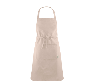Delantal de Algodón Reciclado con Bolsillo para Cocina y Regalo