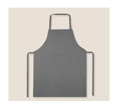 Delantal de Algodón con Bolsillo para Cocina y Regalo - AGY35057
