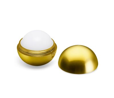 Protector Labial Esférico con Acabado Metalizado