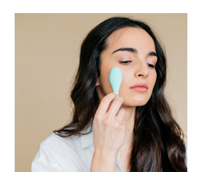 Espátula Facial de Silicona con Cepillo Limpiador y Aplicador de Mascari... - AGY54025