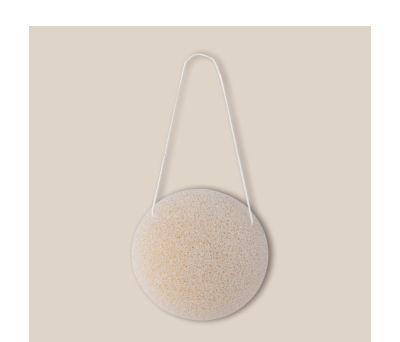 Esponja Konjac Facial con Bolsita de Algodón - AGY50657