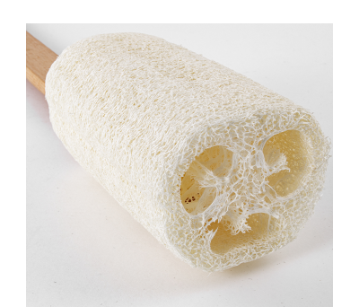 Esponja Loofah Natural Exfoliante con Mango de Madera