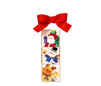 Estuche 3 napolitanas navidad Christmas Joy - ANEB22