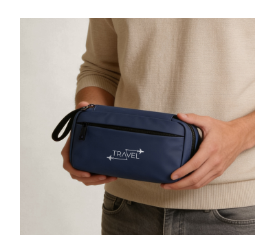 Estuche Neceser de PU con Cremallera y Asa - AGY55039