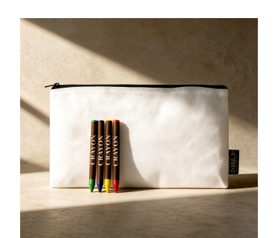 Estuche RPET Reciclado con Set de 4 Ceras - AGY53039