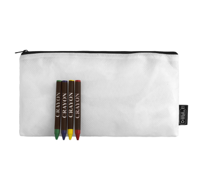 Estuche RPET Reciclado con Set de 4 Ceras