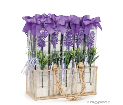 Expositor 30 estuches 6 napolitanas flor lavanda* - AJEB0416