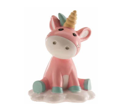 FIGURA UNICORNIO BEBÉ PARA TARTA A6564