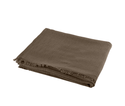 FOULARD DE ALGODON RECICLADO GRETA CAQUI - AGY50051CAQUI