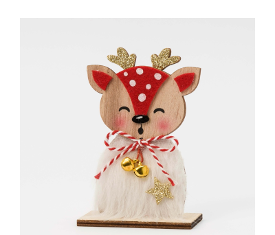 Figura de madera 15,5cm. Cervatillo Rojo - ANW15