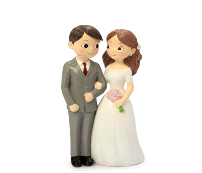 Figura pastel Boda novios classic - AY111