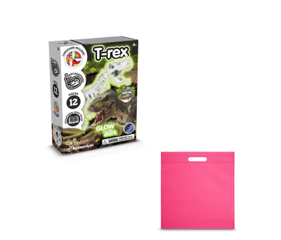 Fossil Excavation Kit IV. Juego educativo suministrado con una bolsa de regalo de non woven (80 g/m²) - st-35821-102
