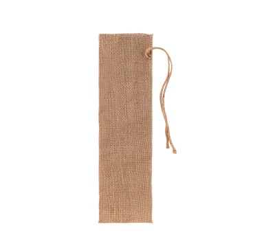 Funda de Yute para Abanico con Cierre de Cuerdas