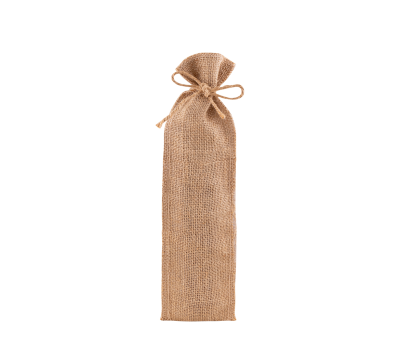 Funda de Yute para Abanico con Cierre de Cuerdas