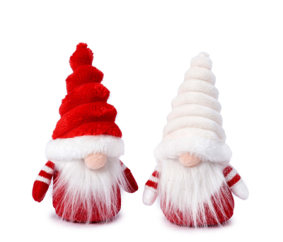 Gnomo gorro rojo y blanco, 16cm., surtido min.2 - ANA156