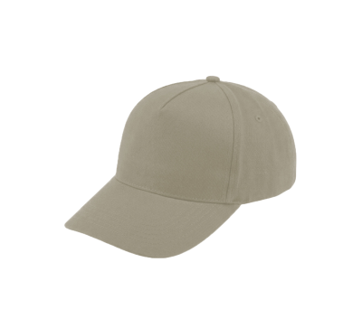 Gorra de Algodón Peinado 5 Paneles con Cierre Ajustable