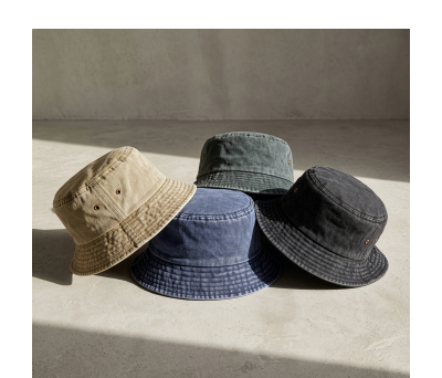 Gorro Bob de Algodón con Efecto Lavado - AGY54035