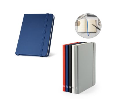 Cuaderno A5 Tapa Dura PU Reciclado Páginas Rayadas