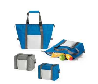 Bolsa Térmica Versátil de Poliéster 16L con Bolsillo Frontal