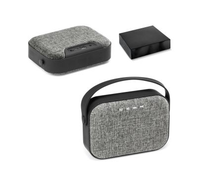 Altavoz Portátil Inalámbrico con Asa y Rejilla de Tela