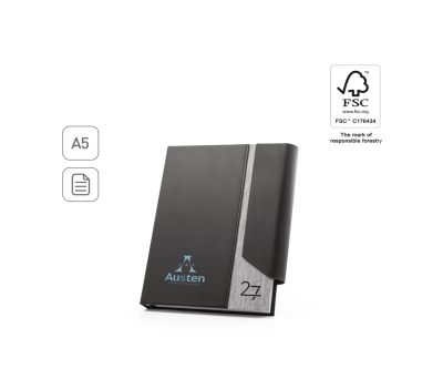 Agenda A5 Reciclada con Cierre Magnético y Plan Diario
